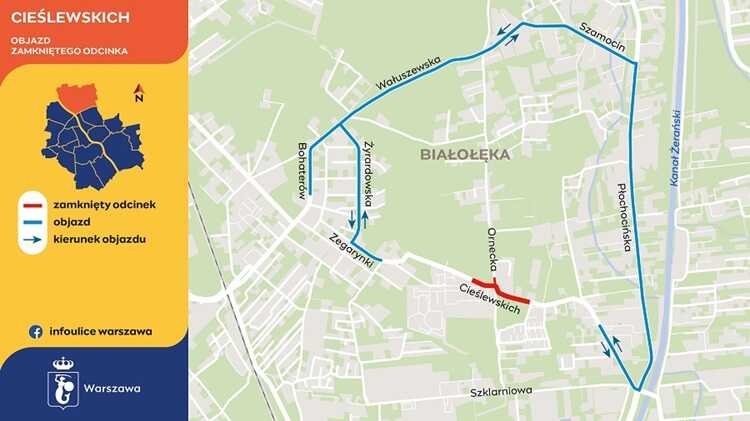 Wakacyjne Remonty Dróg Warszawa
