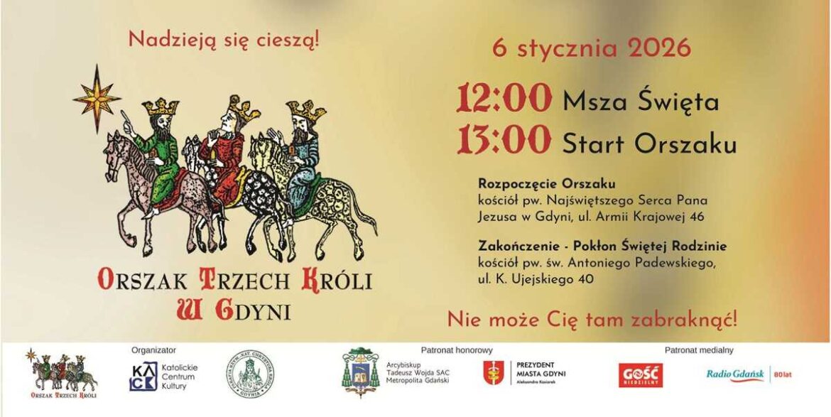 Orszak Trzech Króli Gdynia 2026